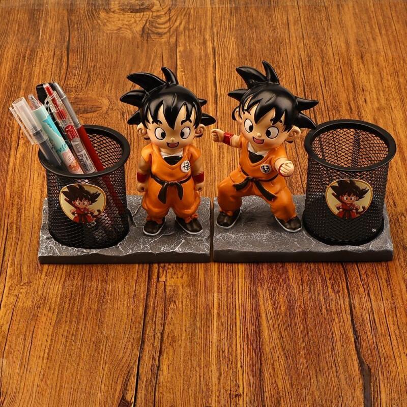 Home Office Bagas - アニメドラゴンボール 3D 悟空キャラクターペンスタンドかわいいペンホルダー漫画像デスクオーガナイザーホームオフィス収納ホルダーギフト