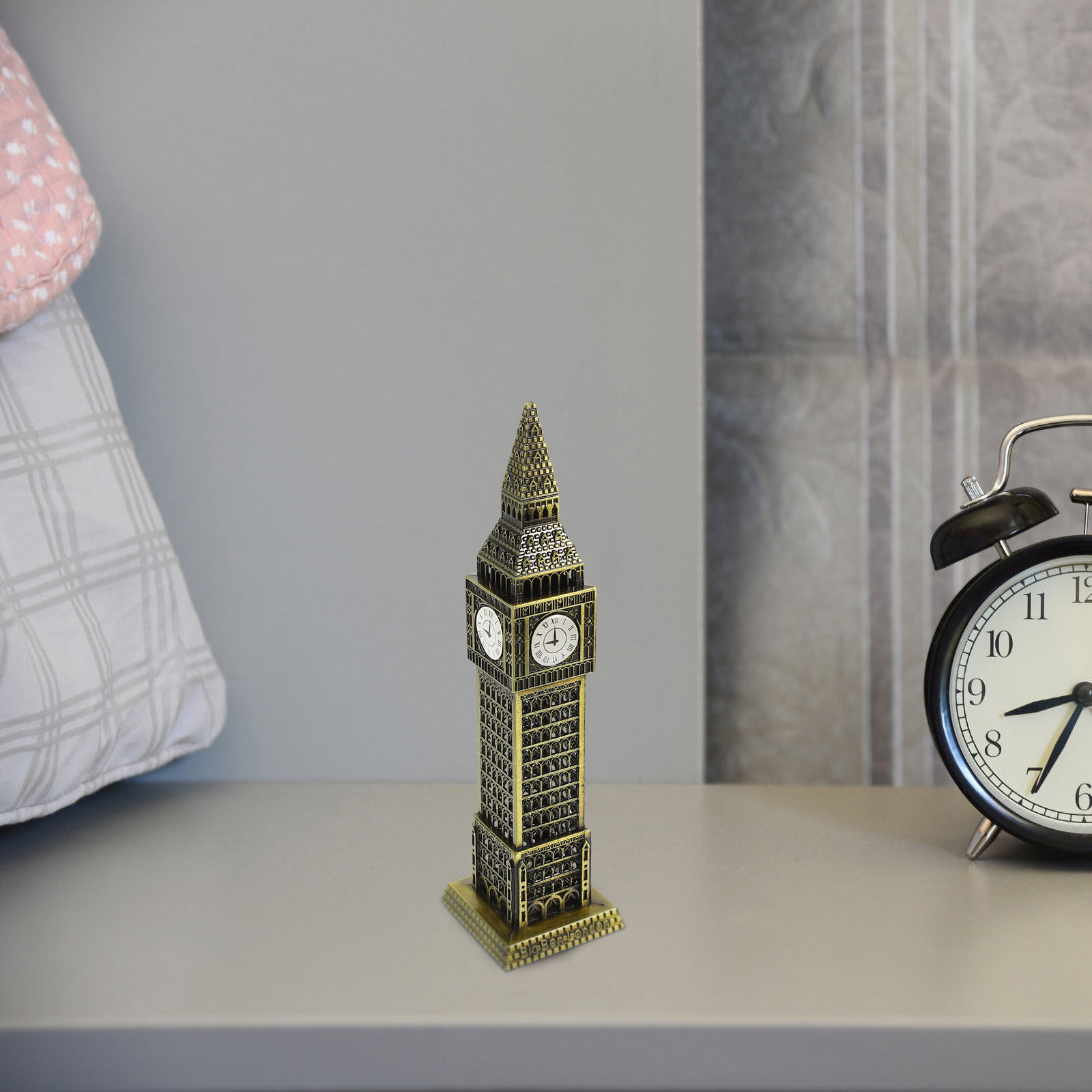 Home Office London - プレミアム合金製アーキテクチャ彫刻デスクトップ装飾品、ロマンチックなヴィンテージ風ロンドンランドマークオーナメント、家庭、オフィス、結婚式に最適