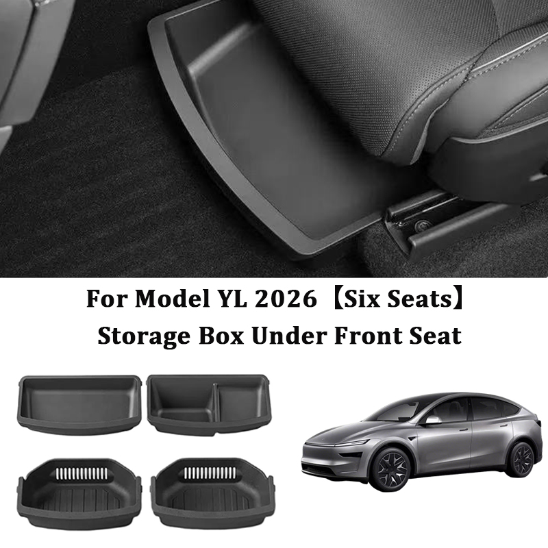 File Cabinet Drawer - シート下収納ボックステスラ 2026 モデル YL 6 席