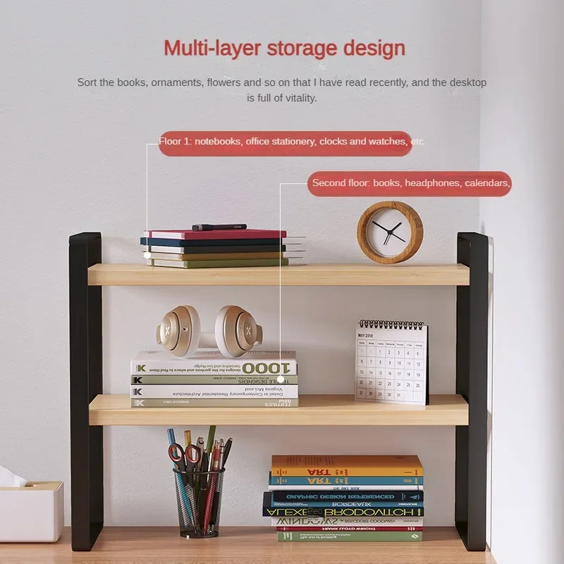 段付きデスクトップ棚,収納棚,棚,棚,オフィス,コンピュータ - Home Office Freelancer のレビューと価格