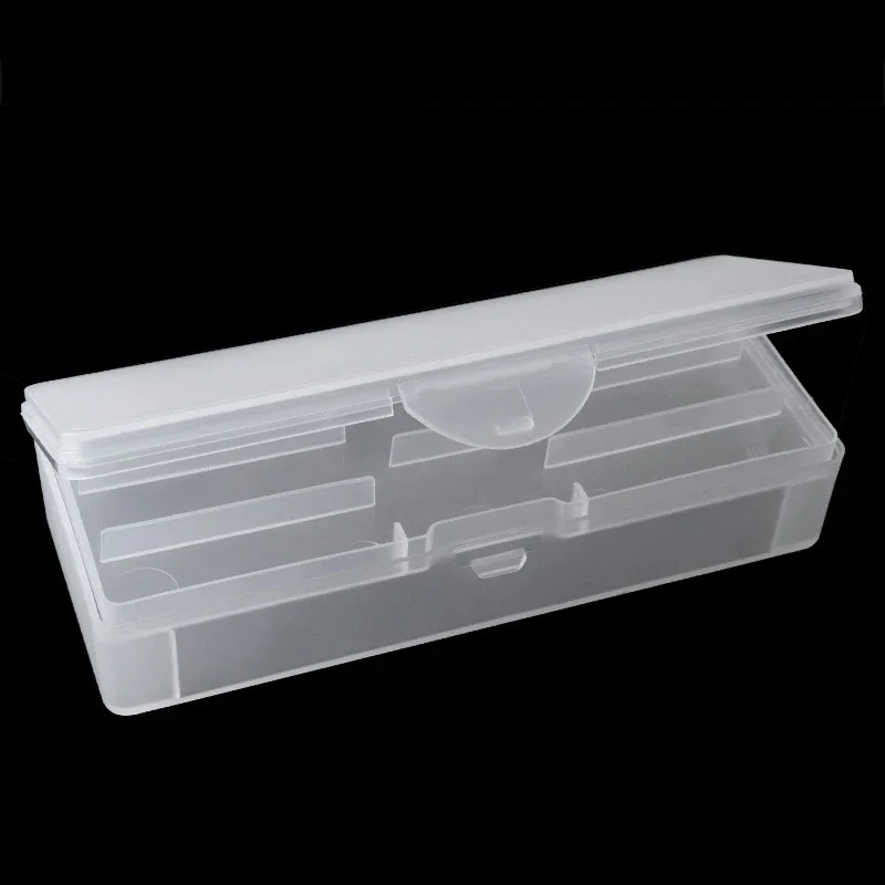 1Pc 長方形二層ネイルアートツール空の収納ボックスピンセッ - File Cabinet Drawer のレビューと価格