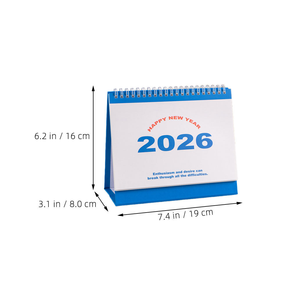 4枚組 2026年 フリップカレンダー デスクスタンド型 デ - Home Office Layout のレビューと価格