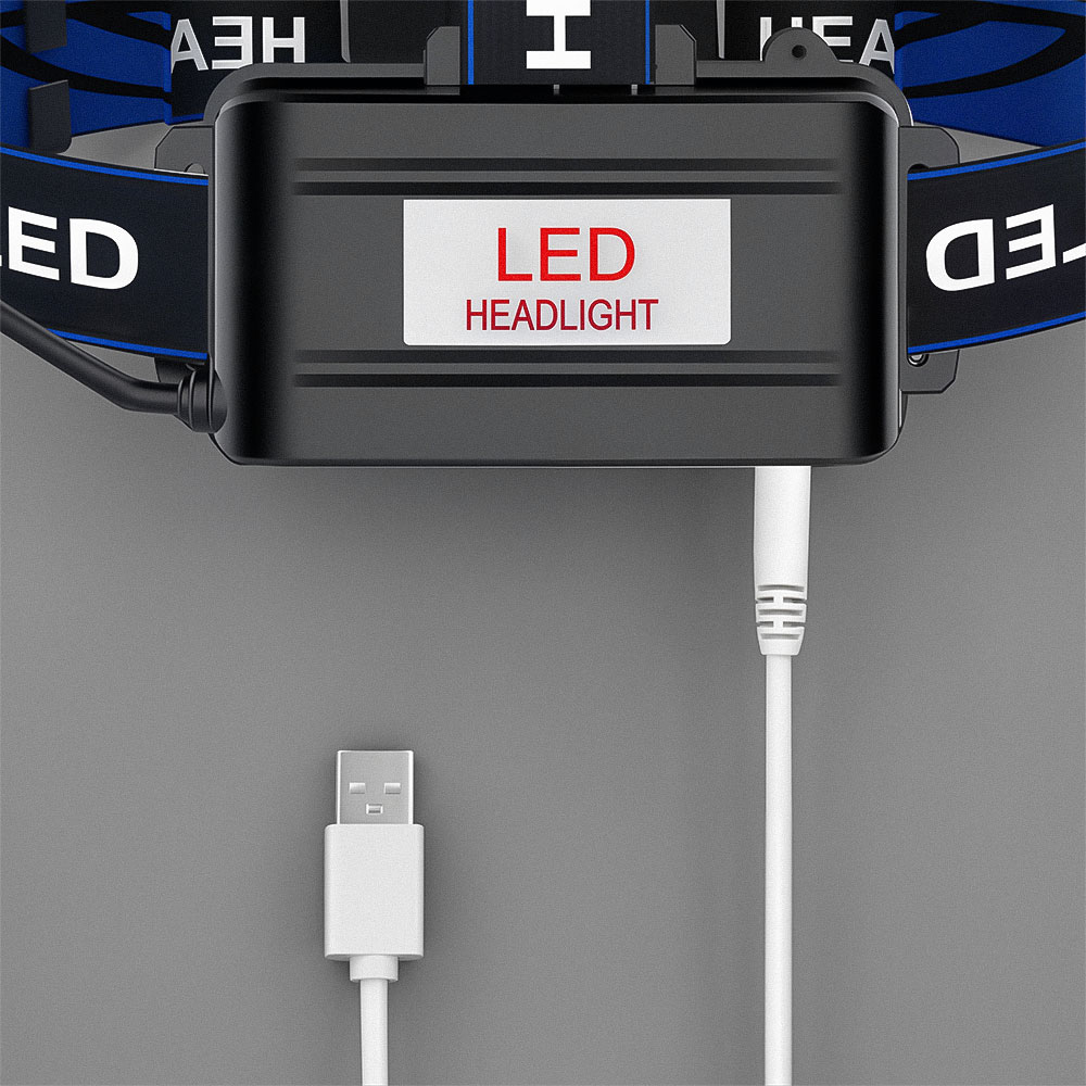 LEDアルミ合金ヘッドランプ 4モードズーム強力ヘッドライト - Zoom Lighting Kit のレビューと価格