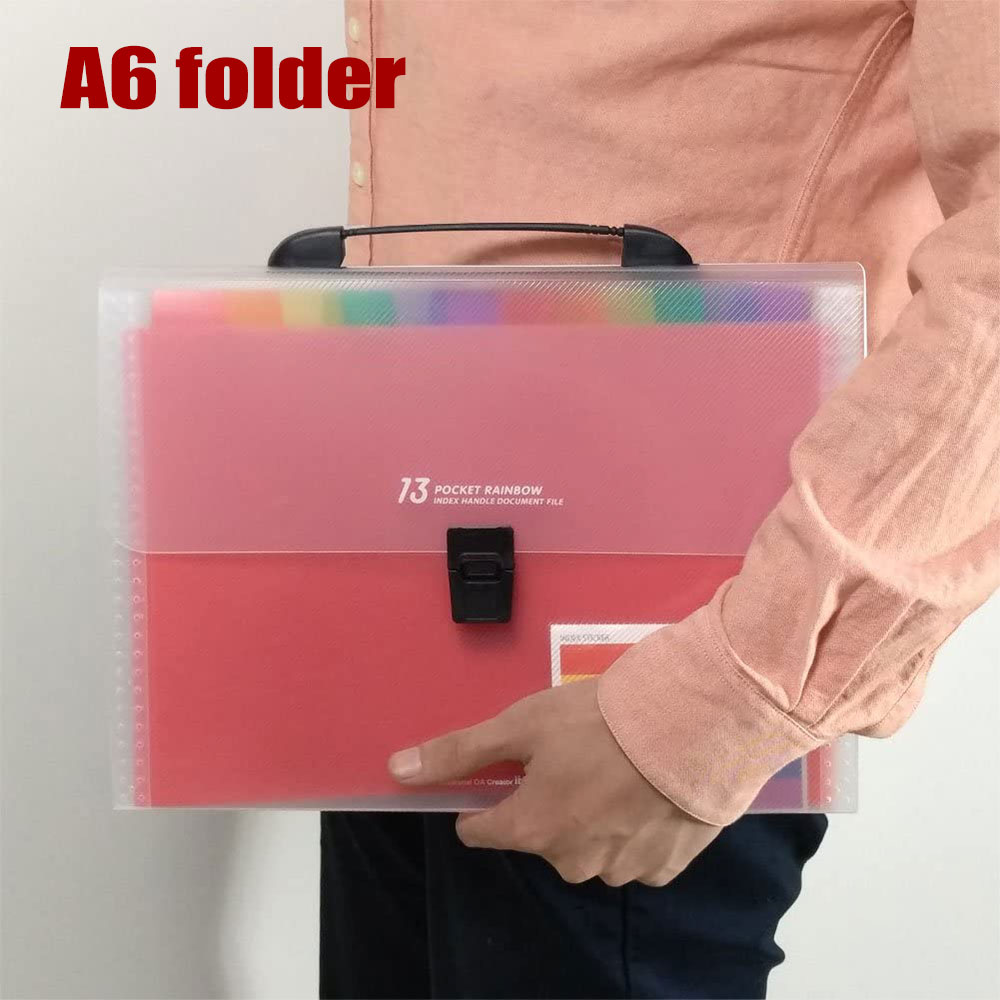 A6ファイルフォルダー収納バッグ、ファイルストレージバッグ、 - Home Office Bagas のレビューと価格