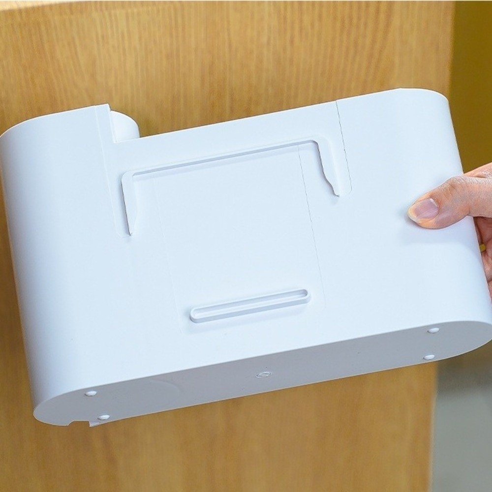 壁掛けゴミ袋収納ボックス シンプルな二重コンパートメントゴミ - Home Office Bagas のレビューと価格