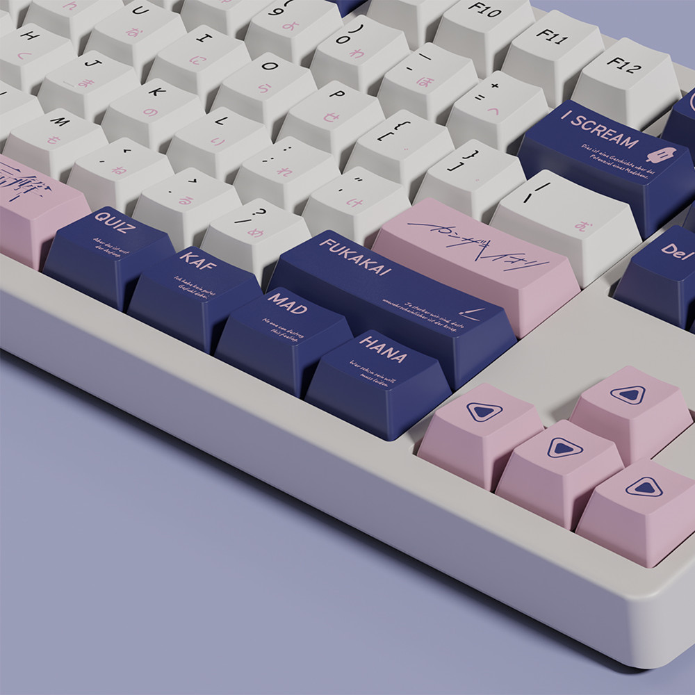 カスタムKafキーPBTキーキャップチェリープロファイル5面 - Home Office Layout のレビューと価格