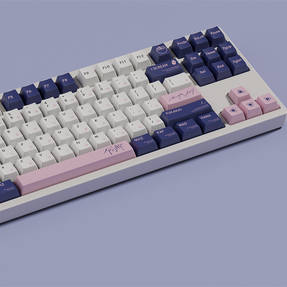 カスタムKafキーPBTキーキャップチェリープロファイル5面 - Home Office Layout のレビューと価格