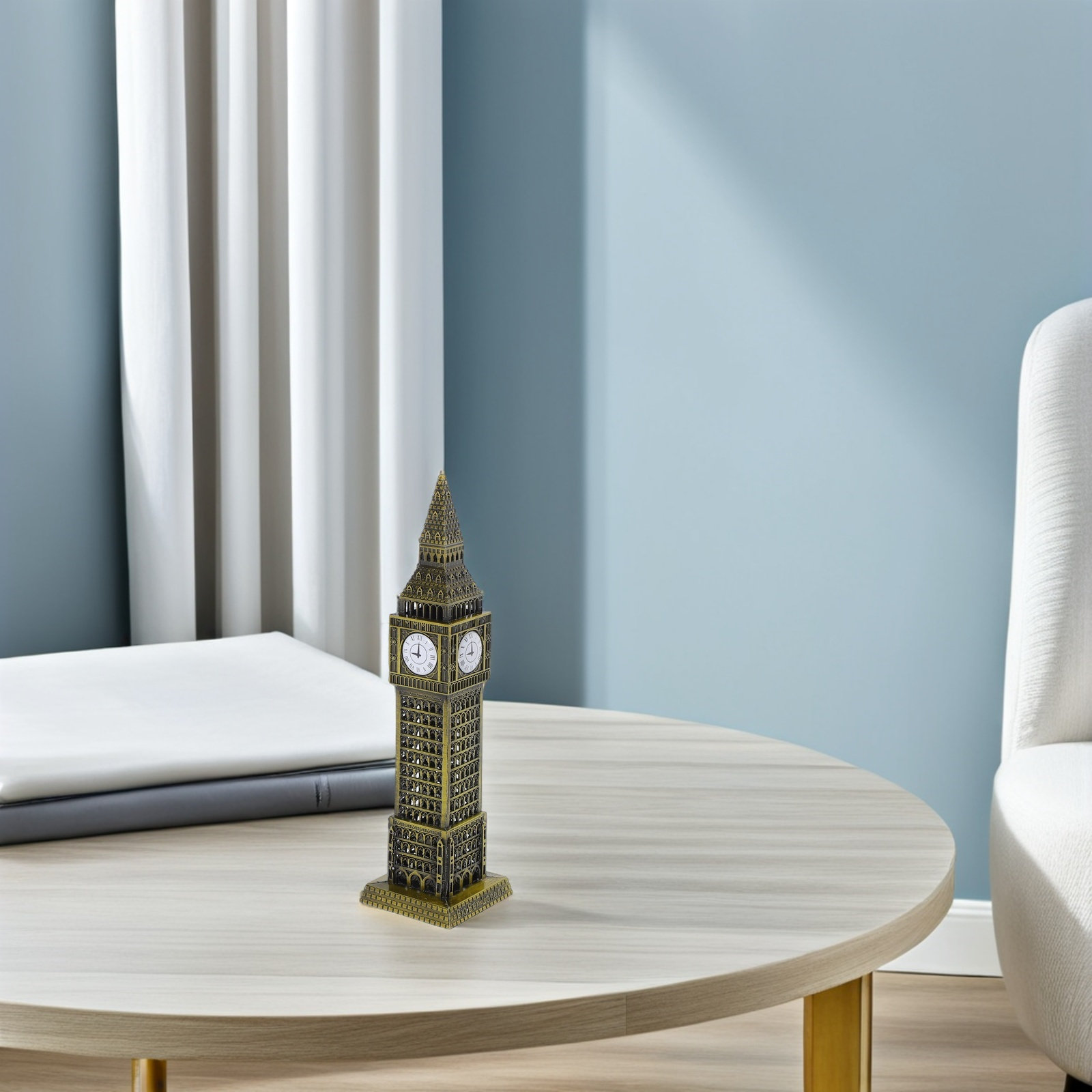 メタル製ヴィンテージスタイルミニチュア彫刻 ロンドンお土産  - Home Office London のレビューと価格