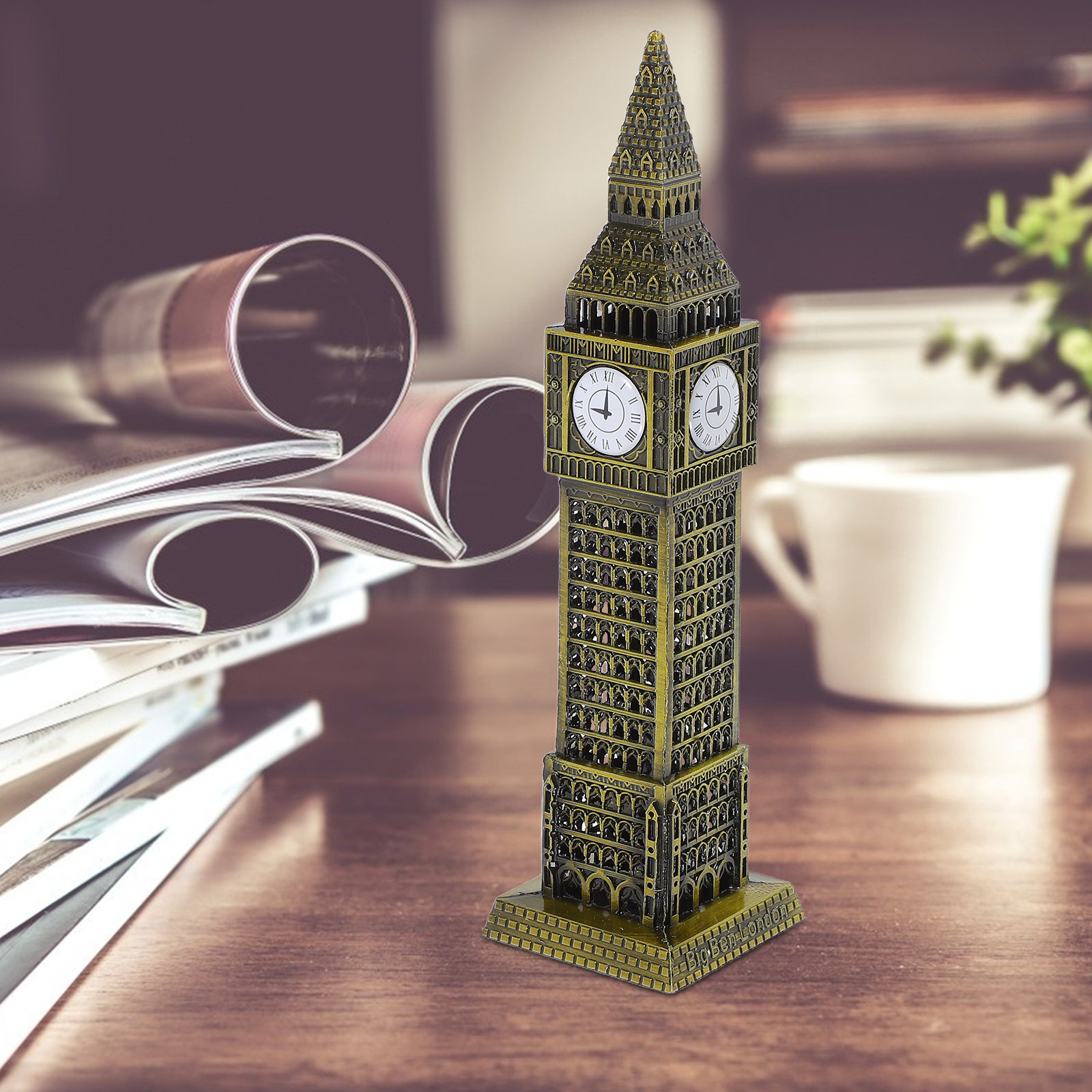 メタル製ヴィンテージスタイルミニチュア彫刻 ロンドンお土産  - Home Office London のレビューと価格