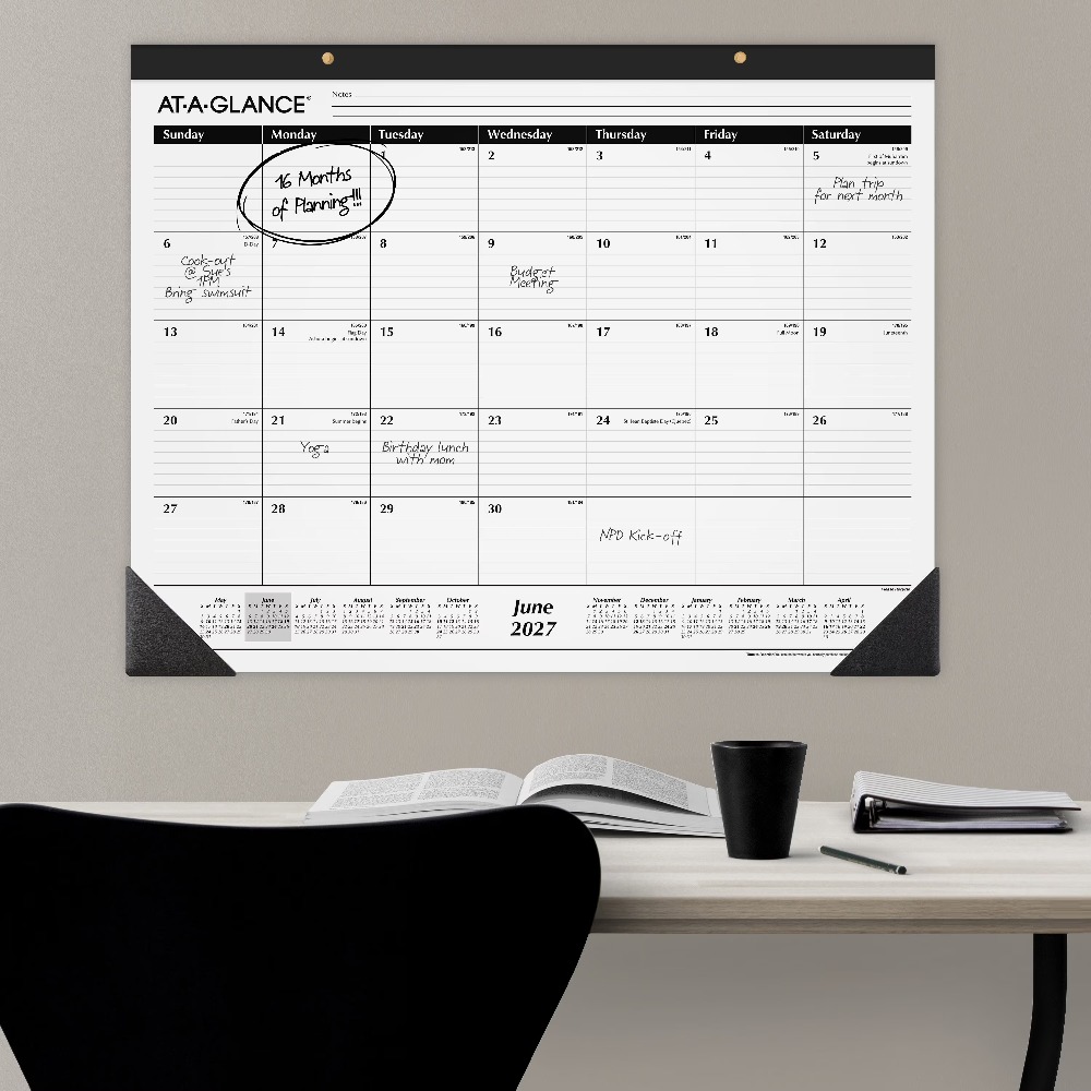 2026-2027年特大アカデミックデスクカレンダープランナ - Home Office Layout のレビューと価格