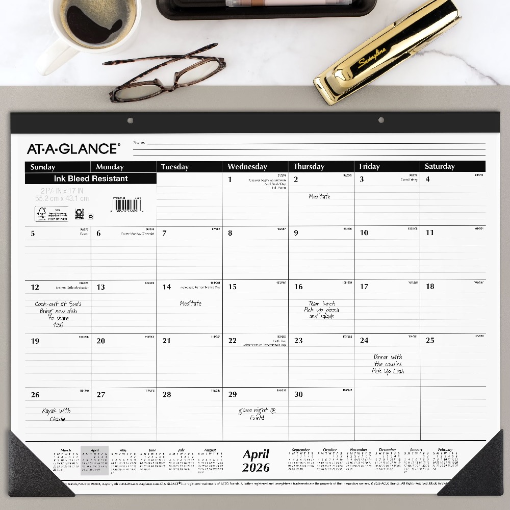 2026-2027年特大アカデミックデスクカレンダープランナ - Home Office Layout のレビューと価格