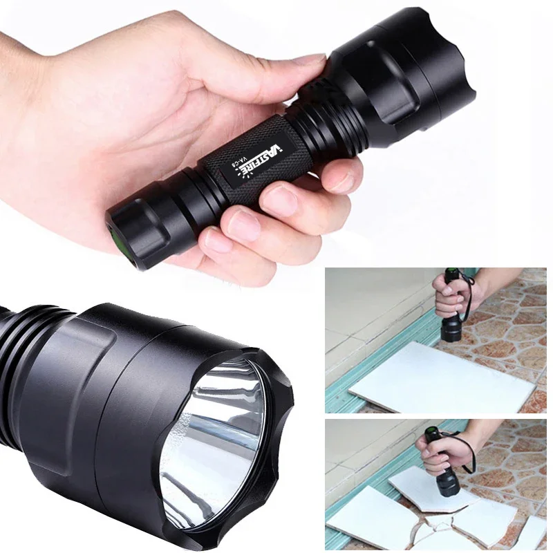 LED 戦術狩猟懐中電灯グリーン/レッド/ホワイトトーチ U - Zoom Lighting Kit のレビューと価格