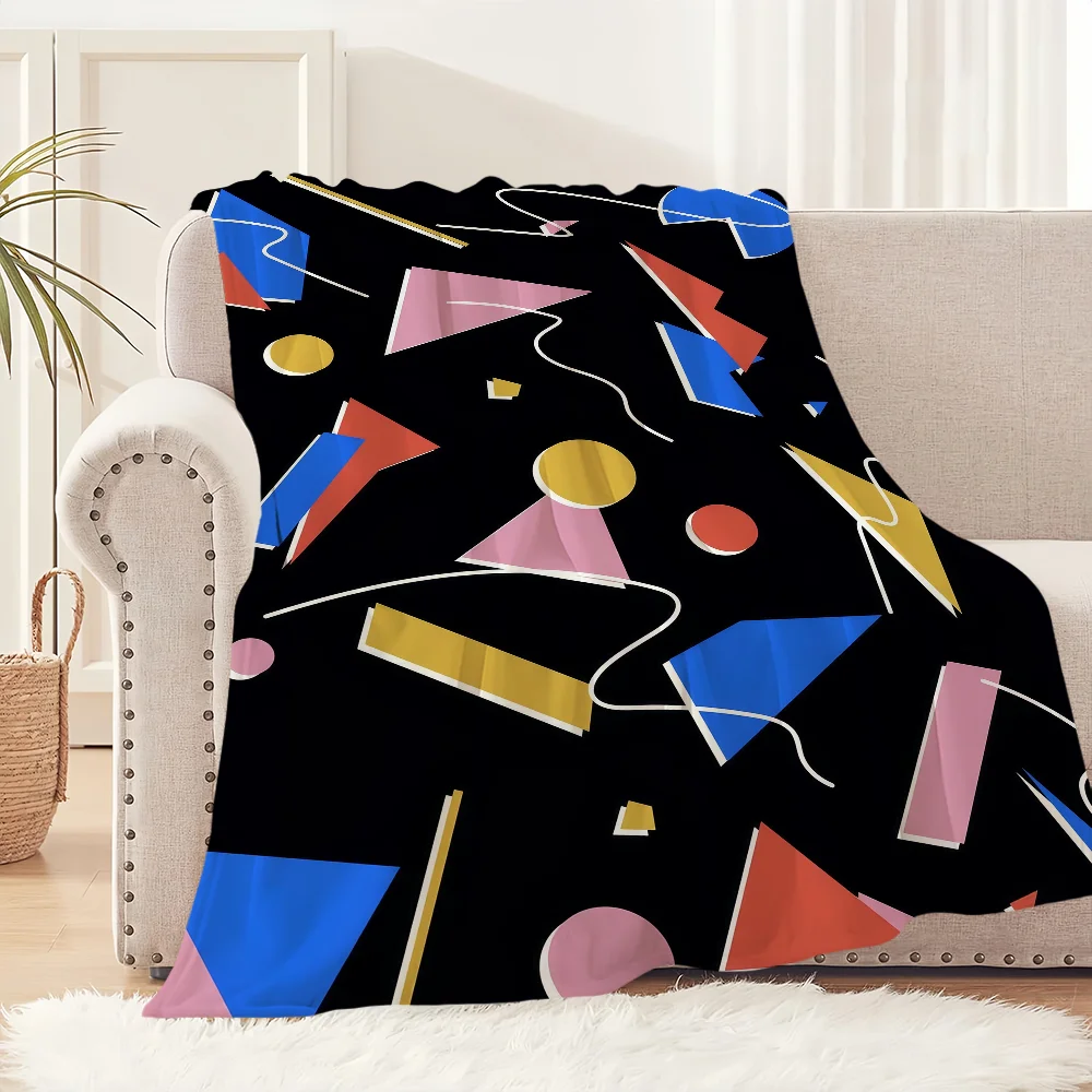 メンフィスアート スローブランケット ソフトで居心地の良いぬ - Home Office Cozy のレビューと価格