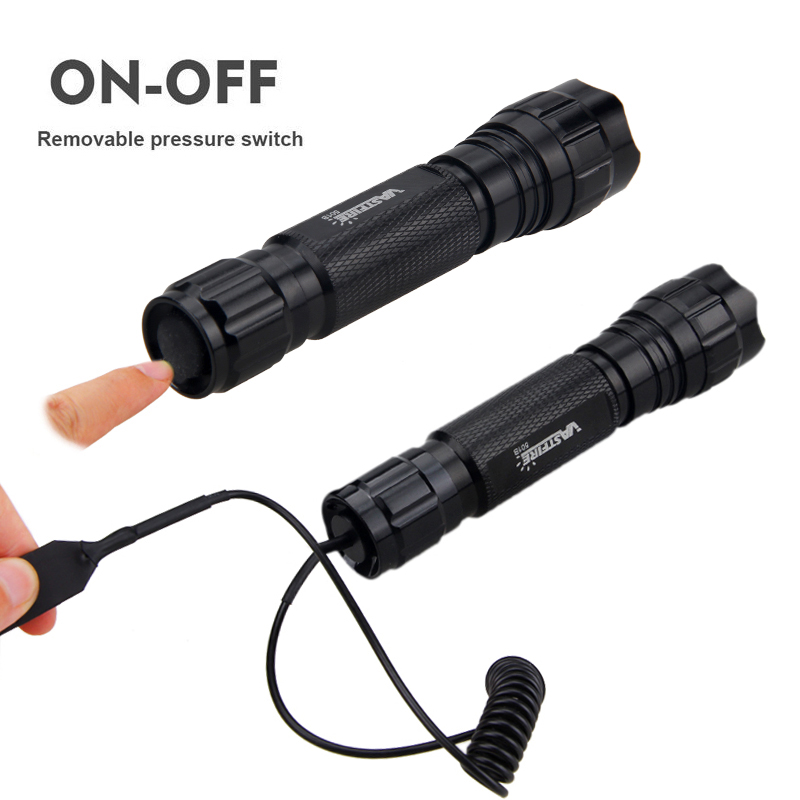 プロの狩猟懐中電灯セット,戦術ランタン,1モードトーチ,18 - Zoom Lighting Kit のレビューと価格