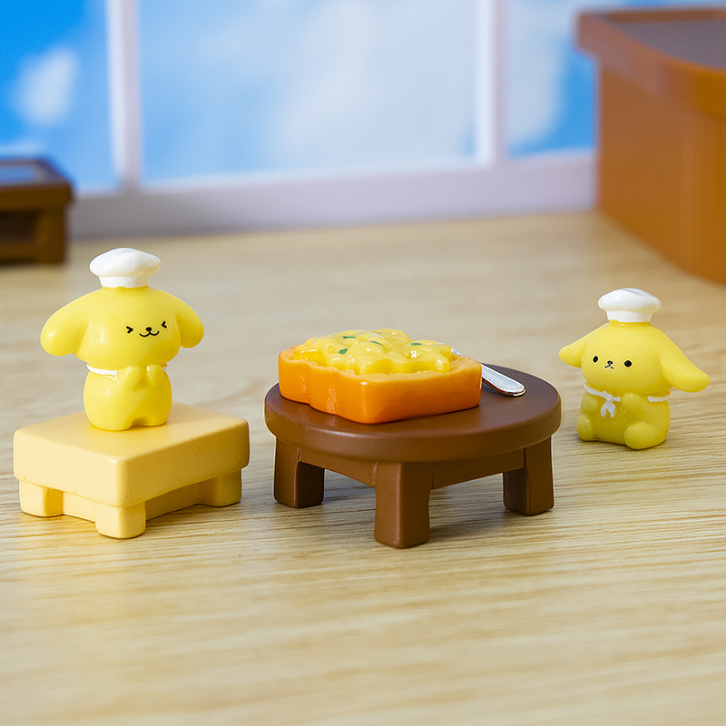 6 ピース/セットかわいいミニチュア樹脂犬の置物ホームデスク - Home Office Freelancer のレビューと価格