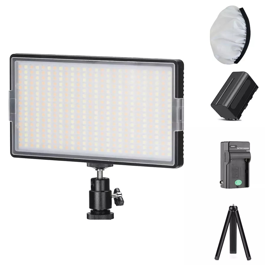 10インチLEDポータブルフォトスタジオ,ライブビデオ照明, - Zoom Lighting Kit のレビューと価格