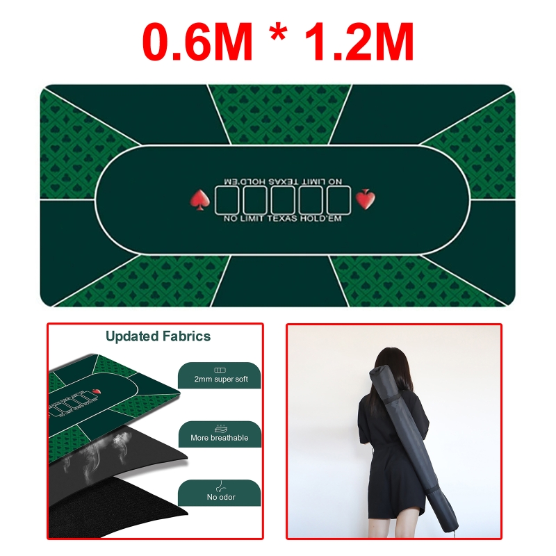 600*1200*2mm テキサスホールデムテーブルクロス滑 - Home Office Layout のレビューと価格