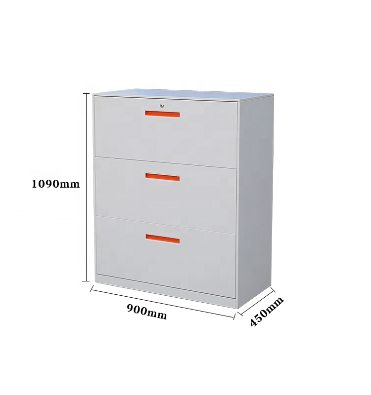 # JF-LC03N ノックダウン横型ファイリングキャビネッ - File Cabinet Drawer のレビューと価格