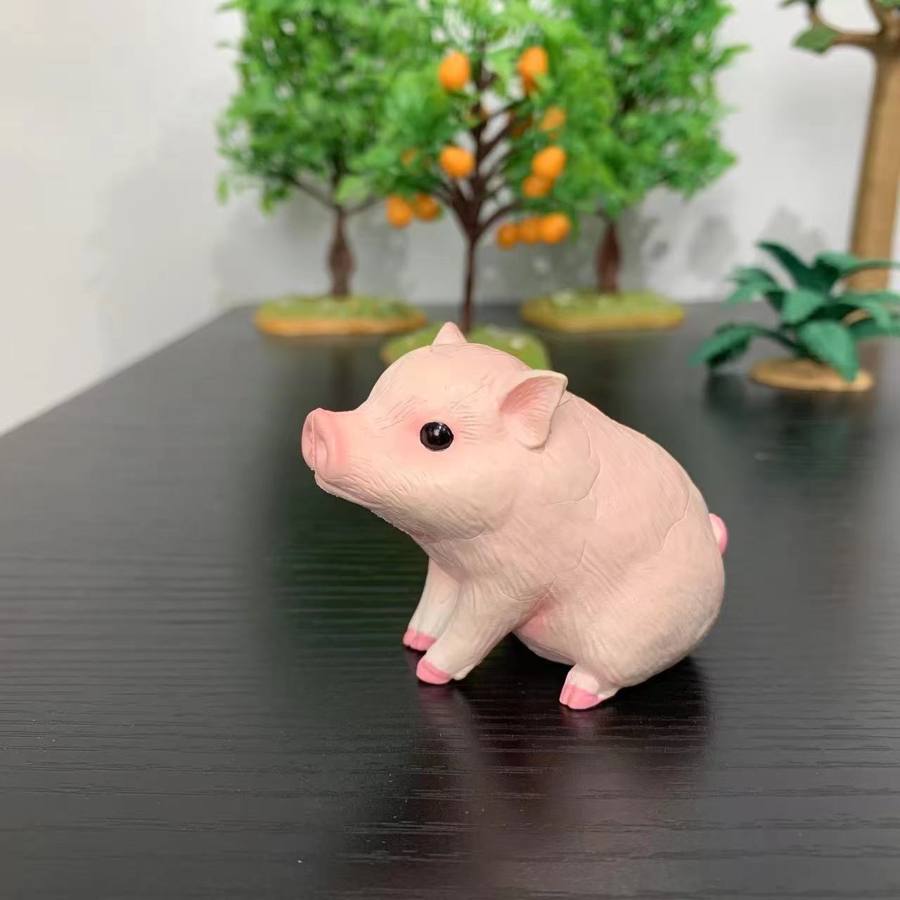 部屋の装飾ミニ豚の置物セット、ミニチュアガーデン、自宅やオフ - Home Office Freelancer のレビューと価格