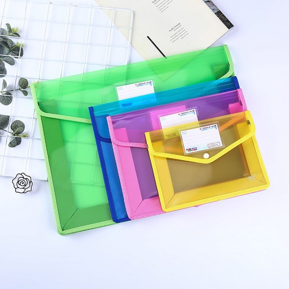 大容量 PVC 文具収納ポーチ防水 A5 ファイルフォルダー - File Cabinet Drawer のレビューと価格
